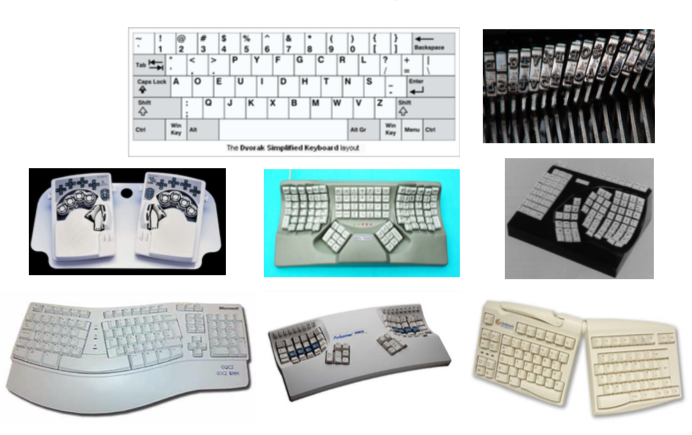Ergonomic keyboard design